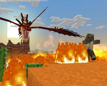 Minecraft How To Train Your Dragon