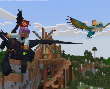 Minecraft How To Train Your Dragon