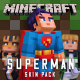 Minecraft Superman Skin Pack