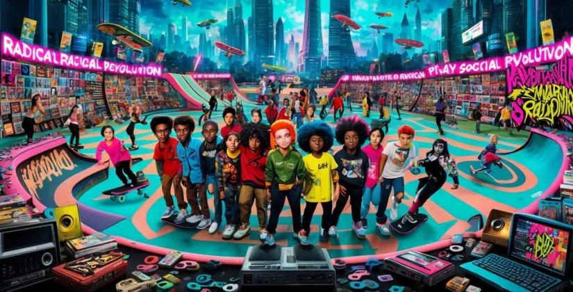Future Radical: A 1980s-Inspired Revolution in Skating and Social Play