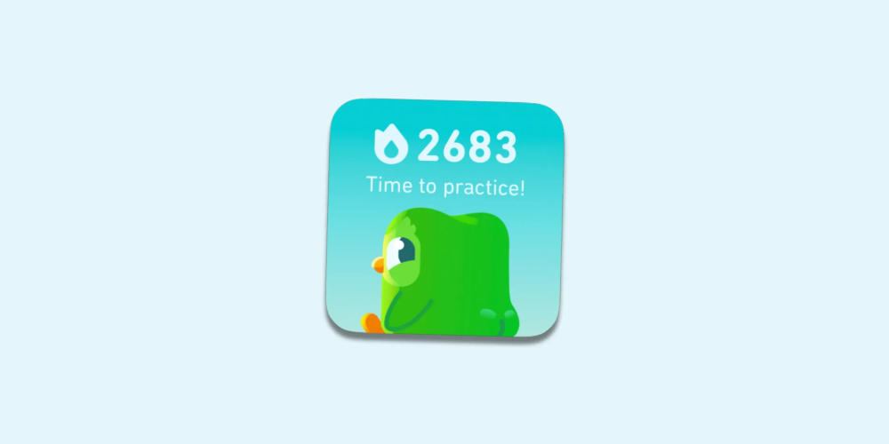 Duolingo widget